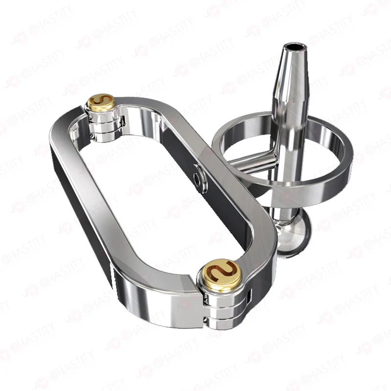 BDSM Bondage With Pa Chastity Device - Image 3