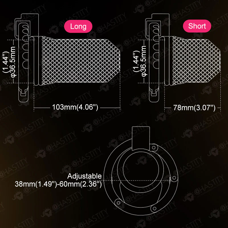 LOCKINK & SEVANDA Penis Armor With Adjustable Ring - Image 3