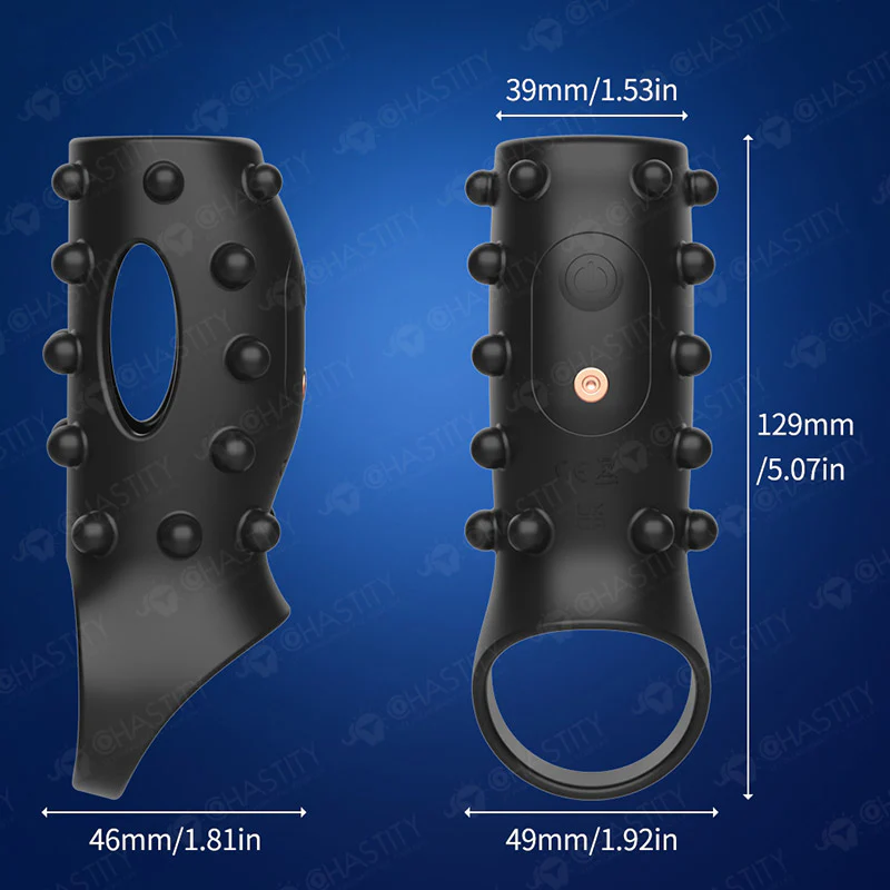 Penis Sleeve With Vibrator - Image 3
