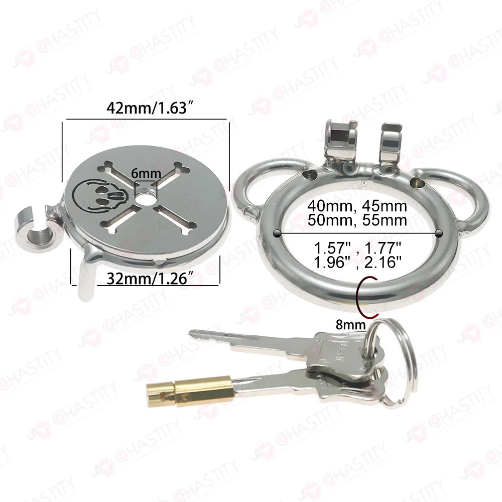 Flat Pirate Aggressor Chastity Device - Image 3