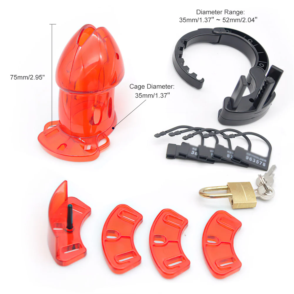 Plastic Male Chastity Device - Image 4
