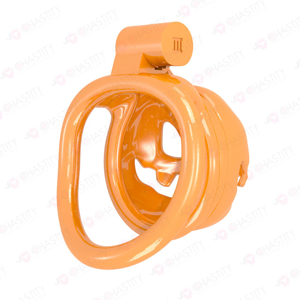 Pumpkin Halloween Chastity Cage - Image 5