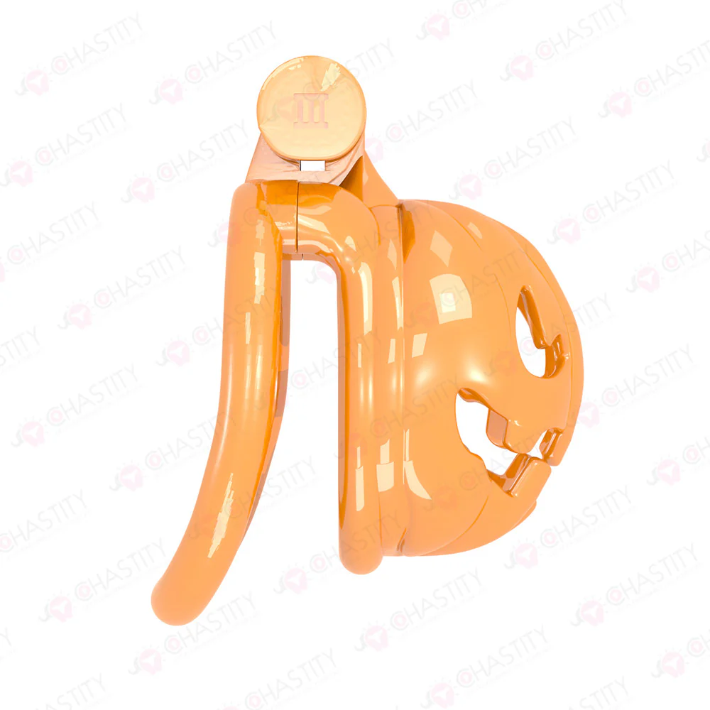 Pumpkin Halloween Chastity Cage - Image 6