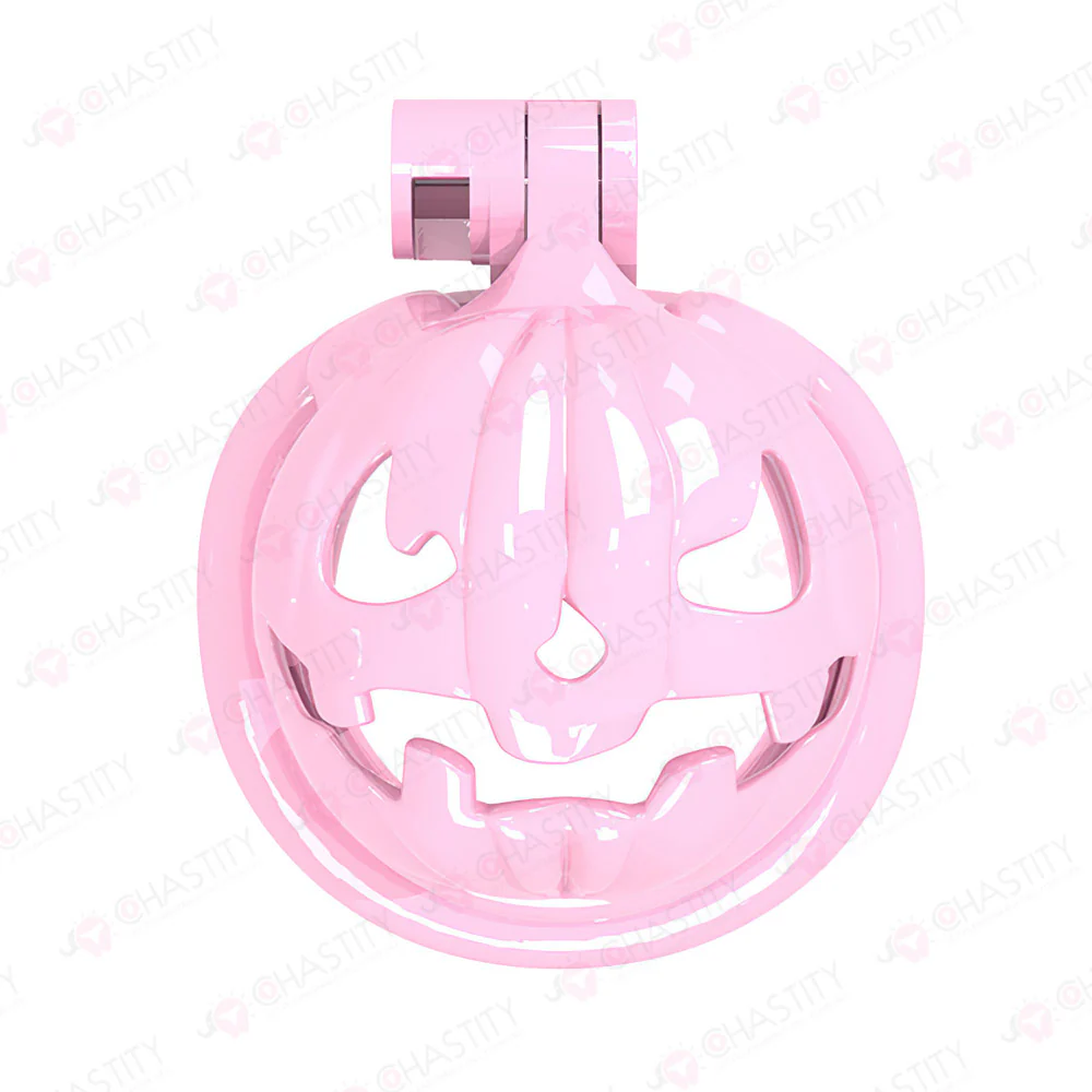 Pumpkin Halloween Chastity Cage - Image 7