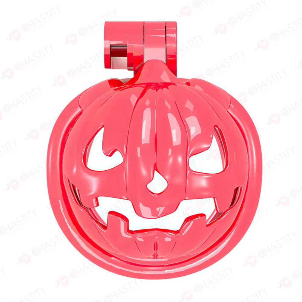 Pumpkin Halloween Chastity Cage - Image 9