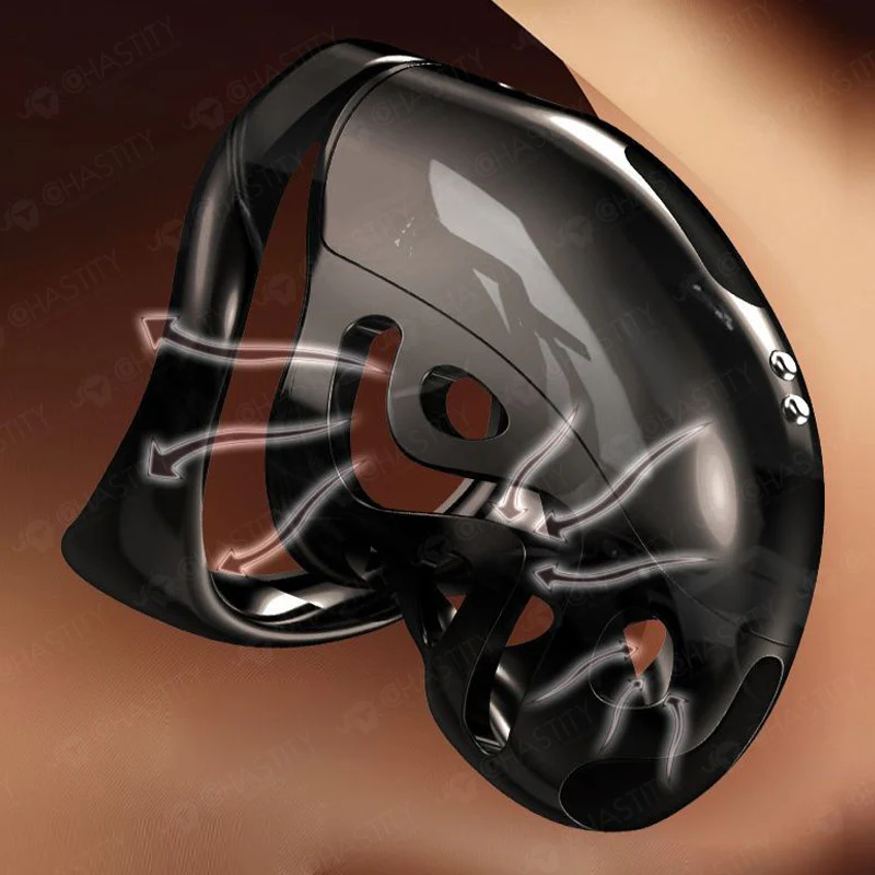 Remote Control Electric Shock Chastity Cage (3 Rings) - Image 10