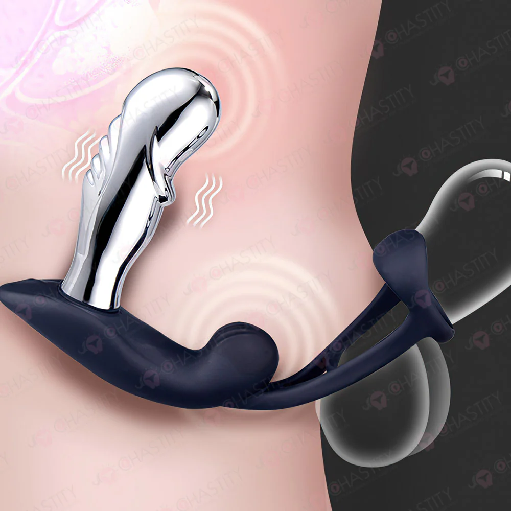 Vibration & Electric Shock Remote Control Prostate Massager - Image 2