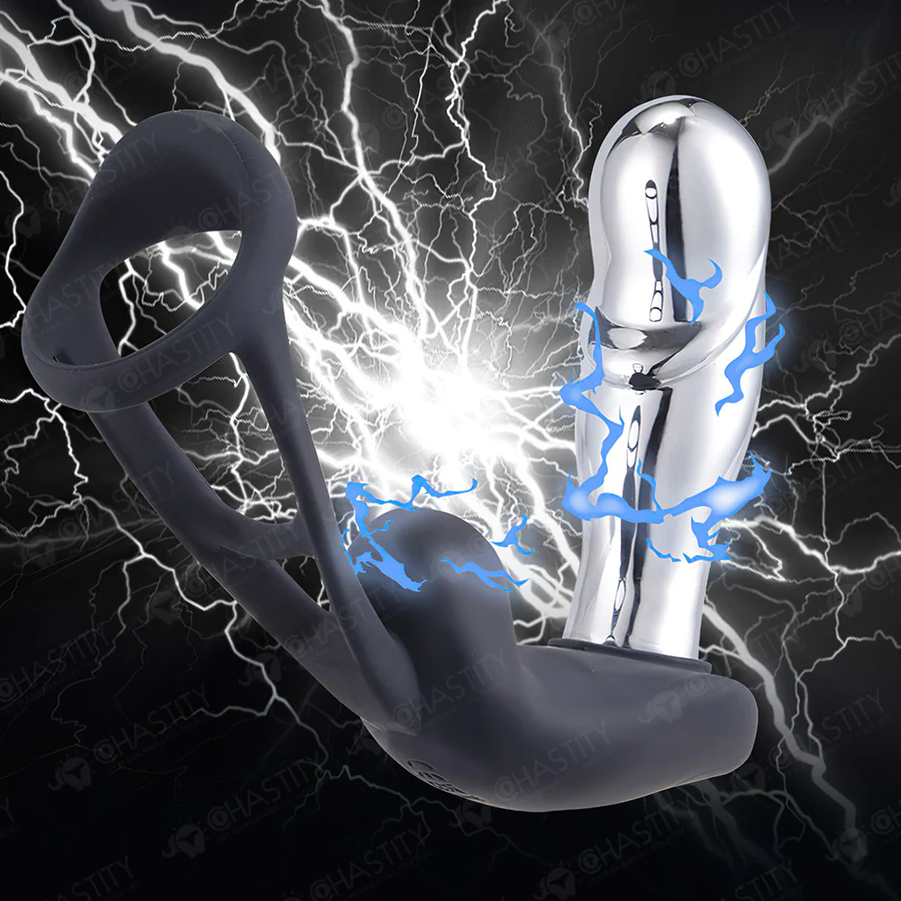 Vibration & Electric Shock Remote Control Prostate Massager - Image 4