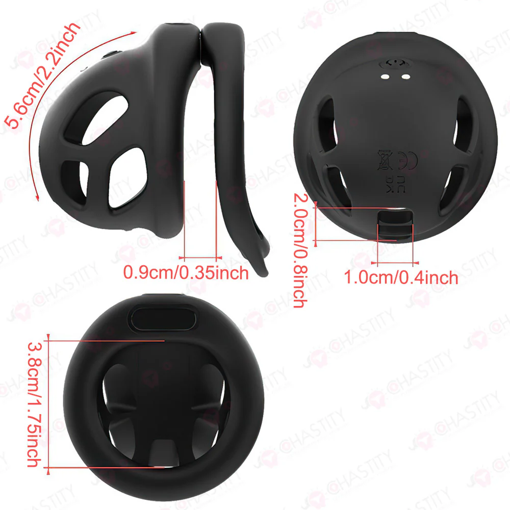 Remote-Controlled Vibrating Penis Cage - Image 3