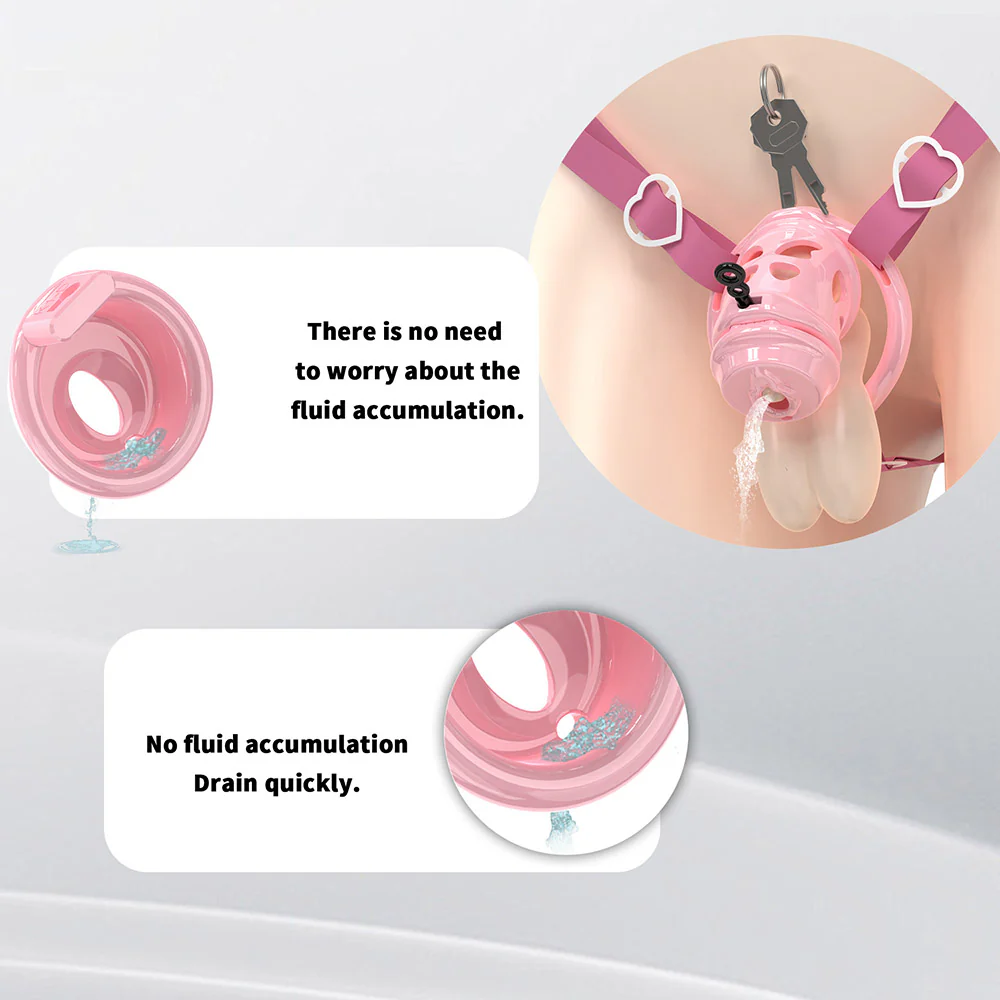 Removable Head Free-assembly Chastity Cage - Image 10