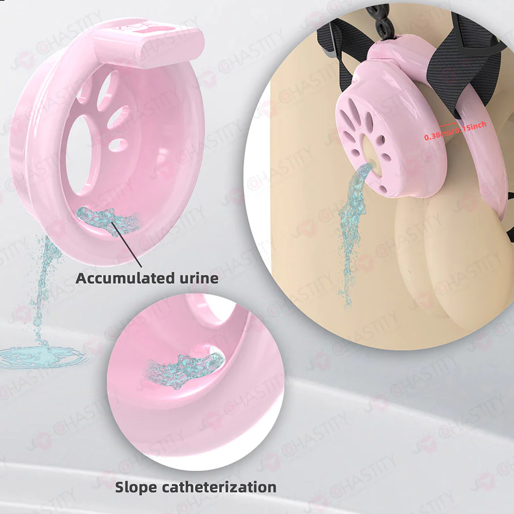 Removable Inverted Flat Chastity Cage - Image 8