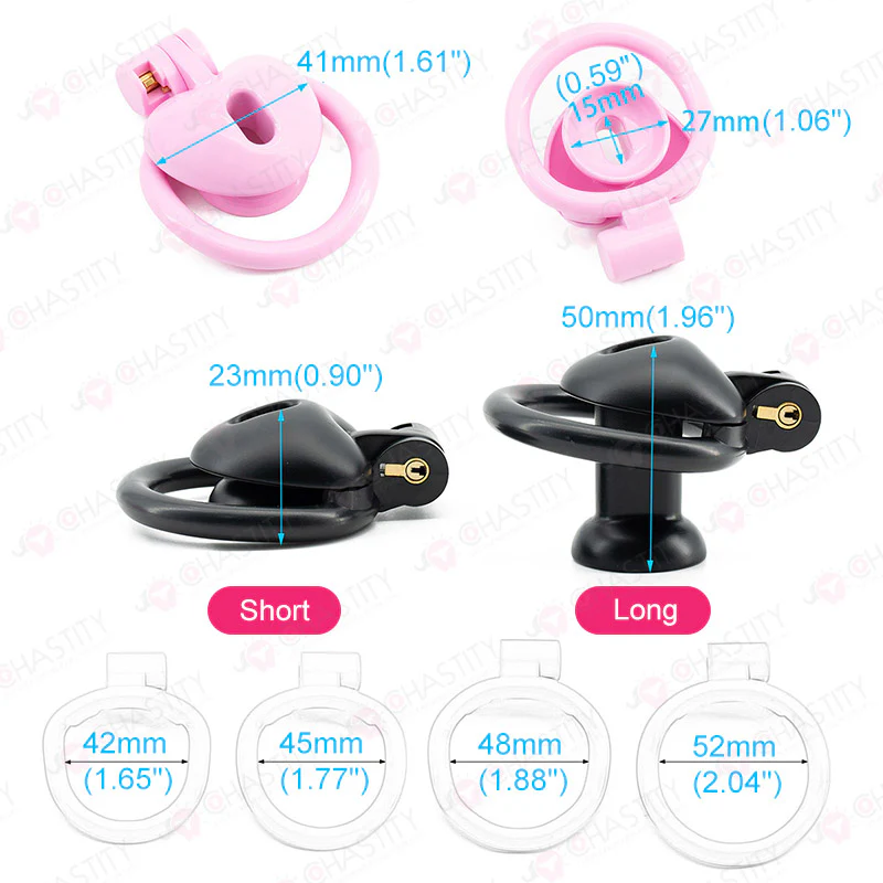 Reverse Heart Chastity Cage - Image 3
