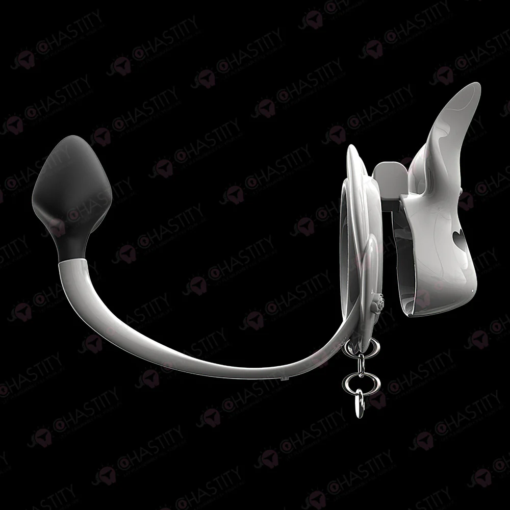 Rogue Rabbit Chastity Cage With Tail Anal Plug - Image 10