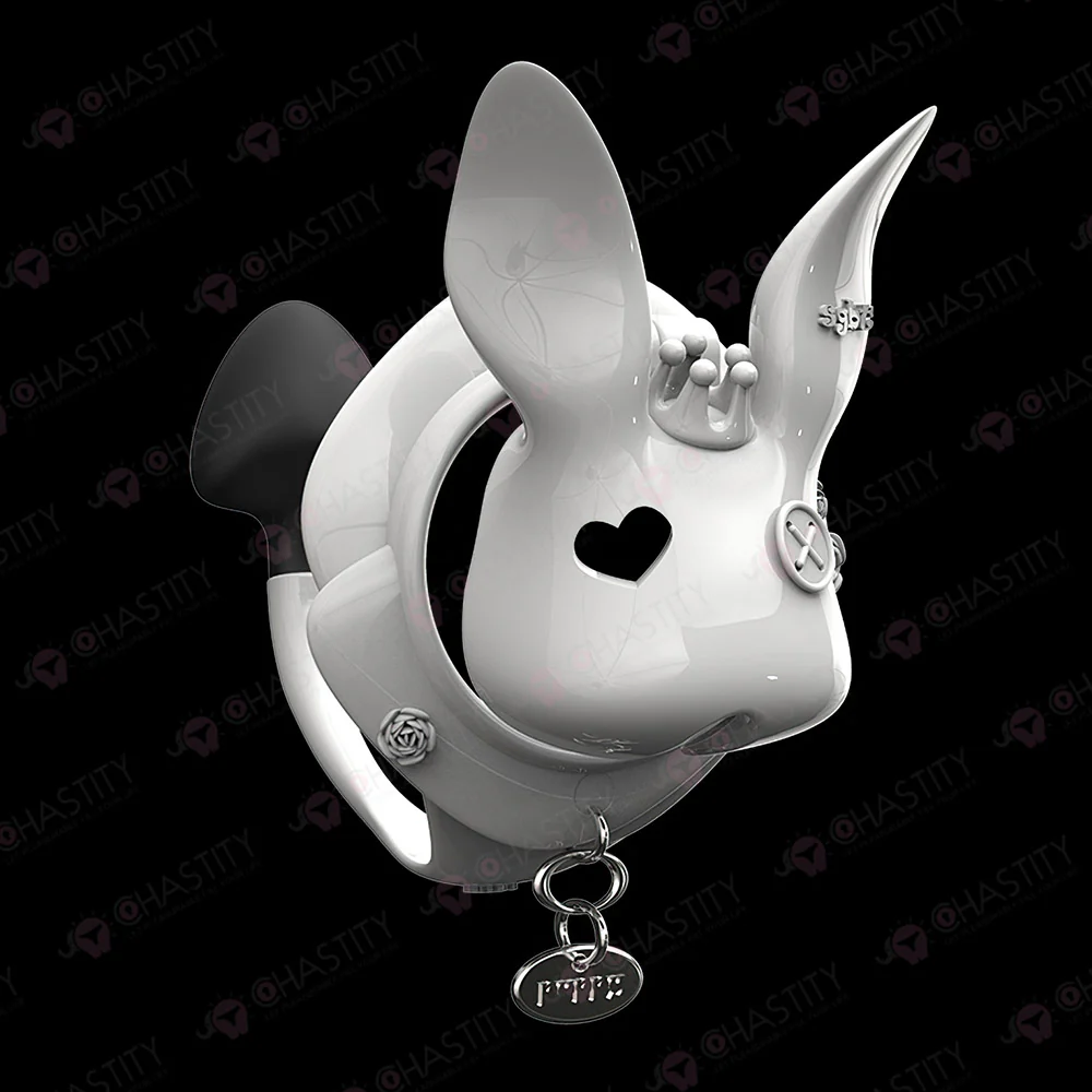 Rogue Rabbit Chastity Cage With Tail Anal Plug - Image 11
