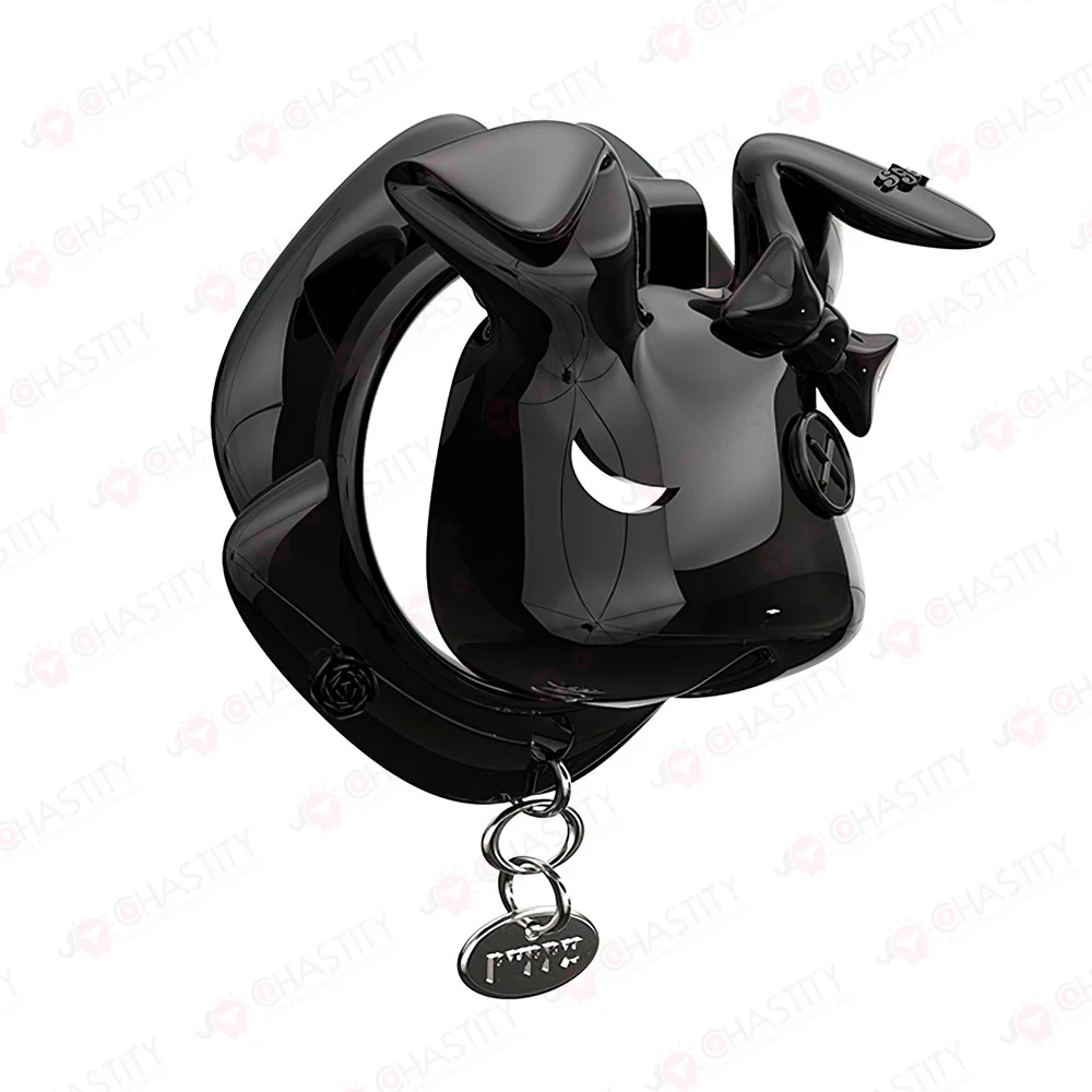 Rogue Rabbit Chastity Cage With Tail Anal Plug - Image 8
