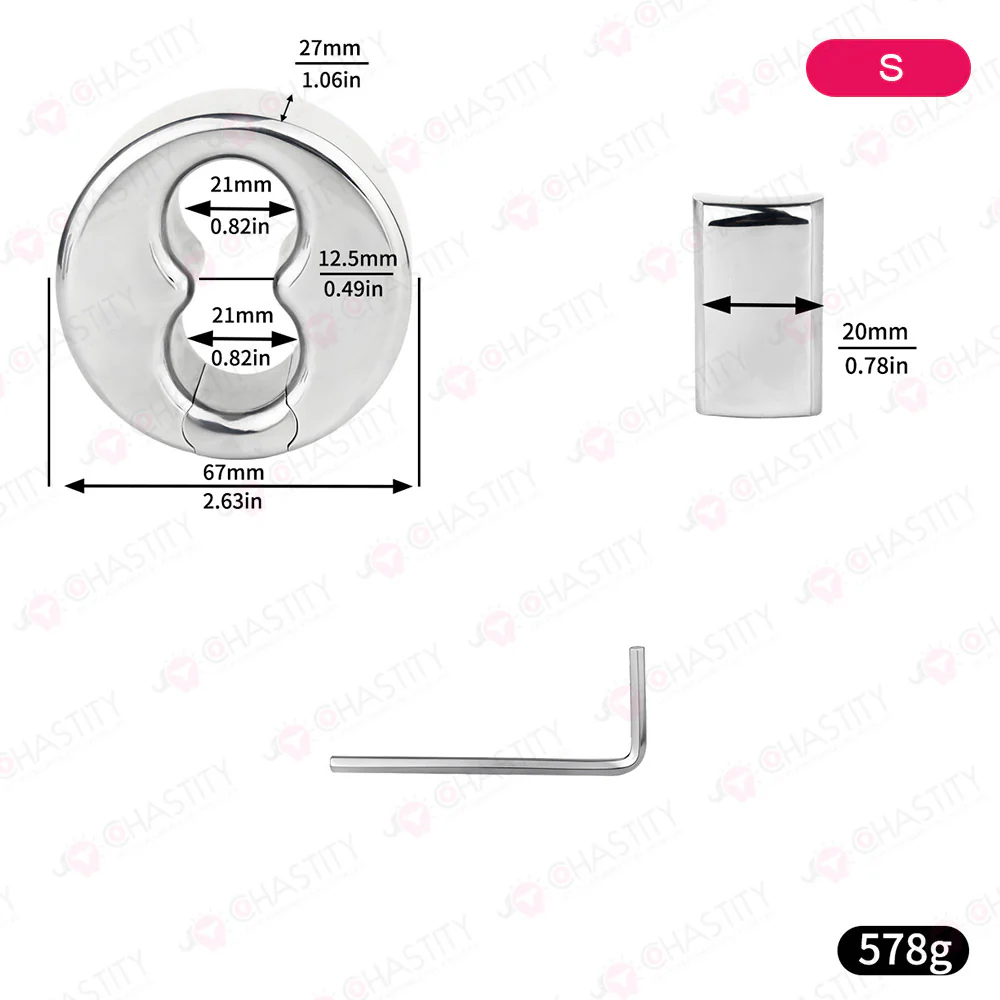 Scrotal Stretcher Weighted Ball Ring - Image 5
