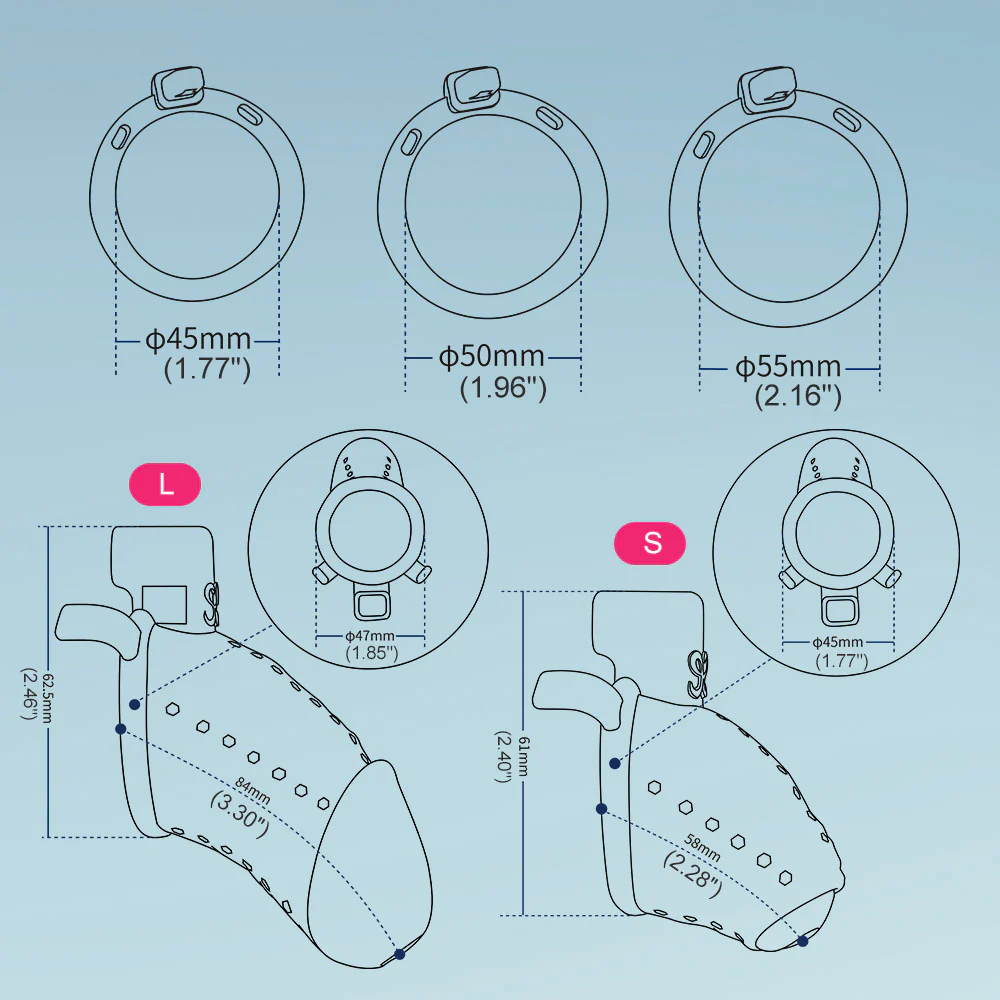 Sevanda 3D Simulation Penis Cage - Image 7