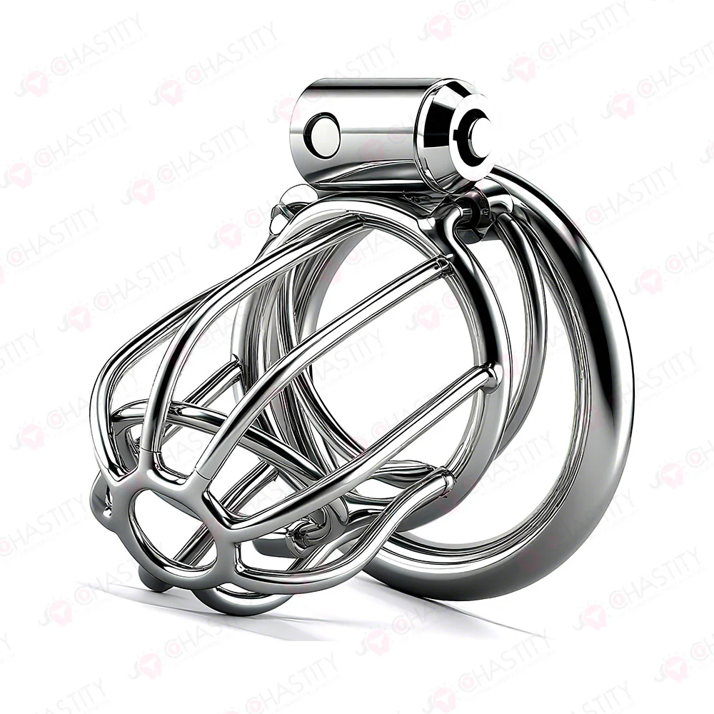 Sevanda Anti Pullout Chastity Cage (3 Rings) - Image 2