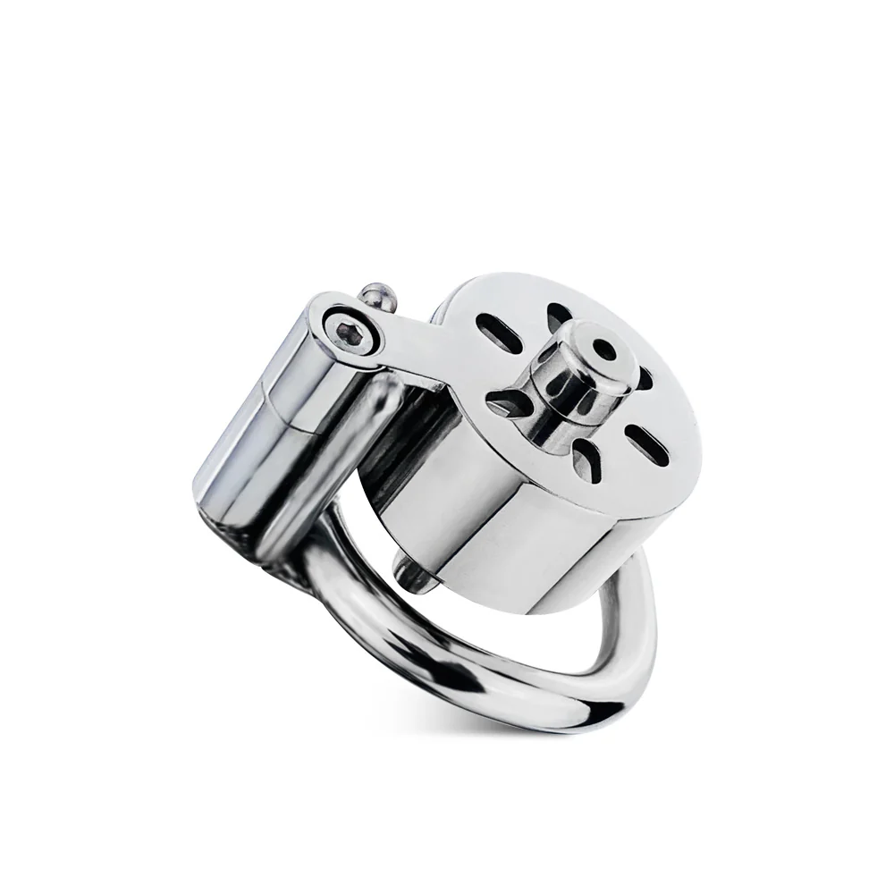 Shrinking Chastity Cage With Belt - Image 5