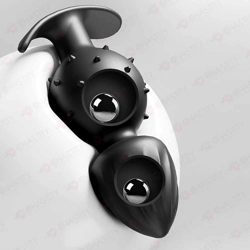 Silicone Butt Plug With Ball Inside - Image 2