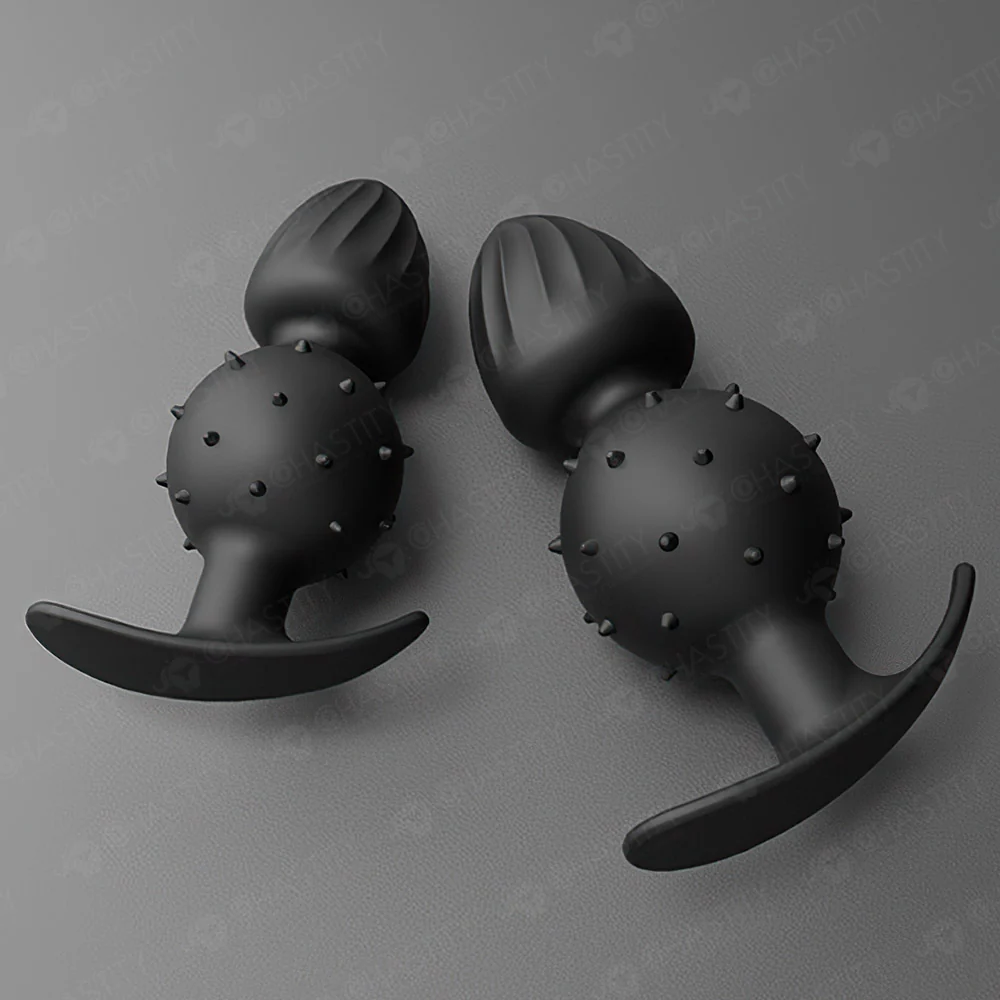 Silicone Butt Plug With Ball Inside - Image 4