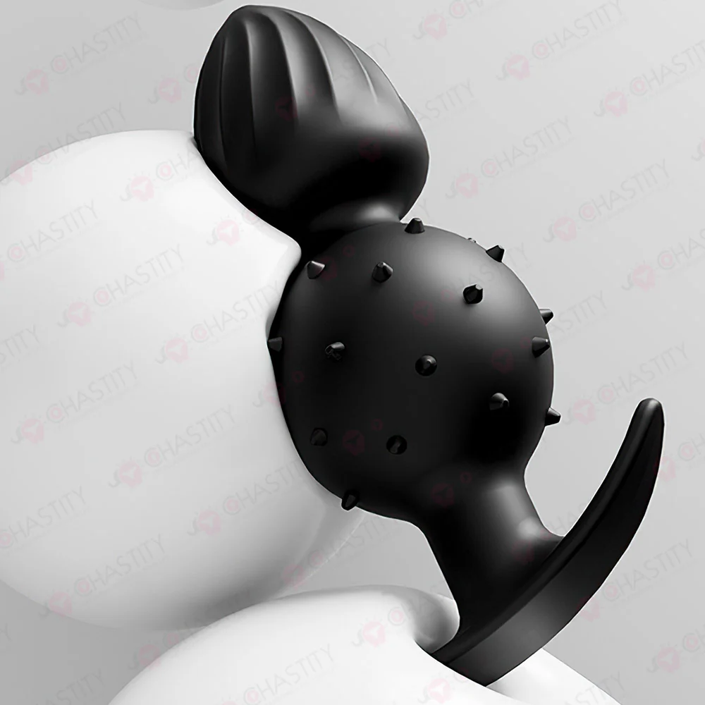 Silicone Butt Plug With Ball Inside - Image 5