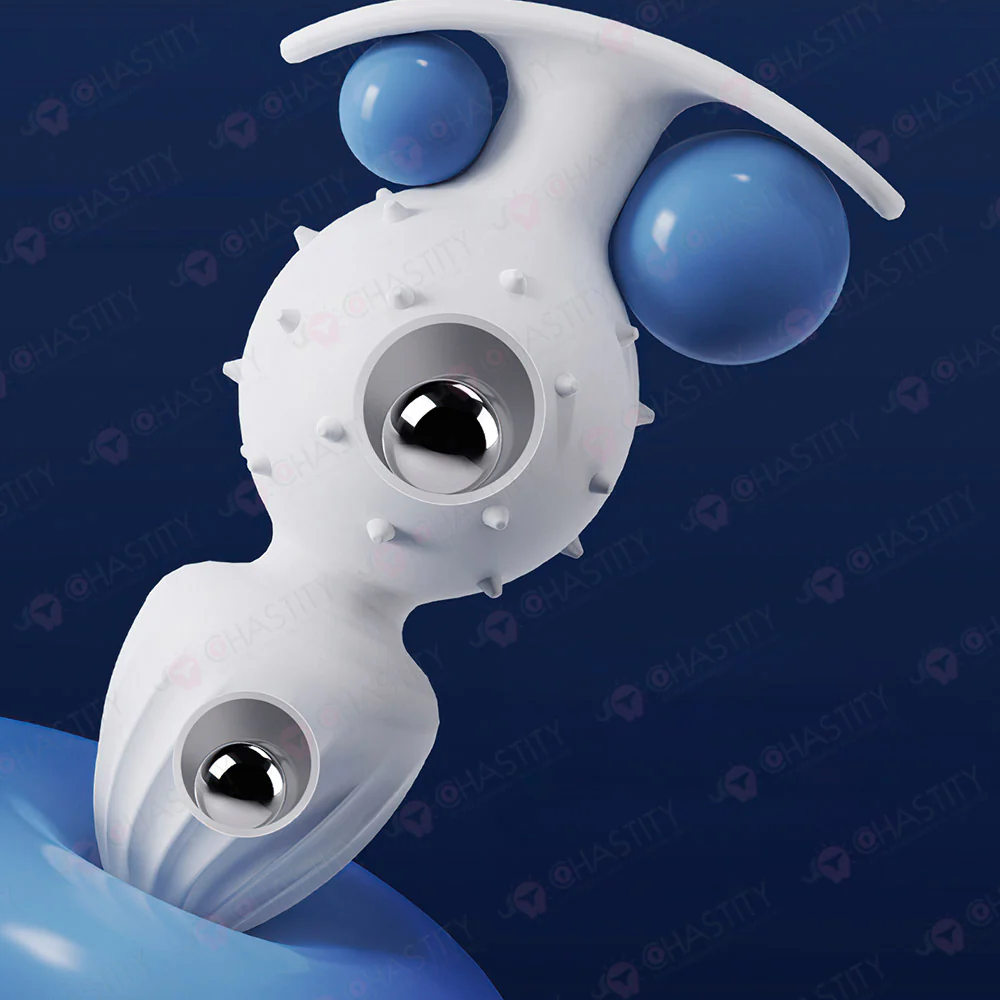 Silicone Butt Plug With Ball Inside - Image 9