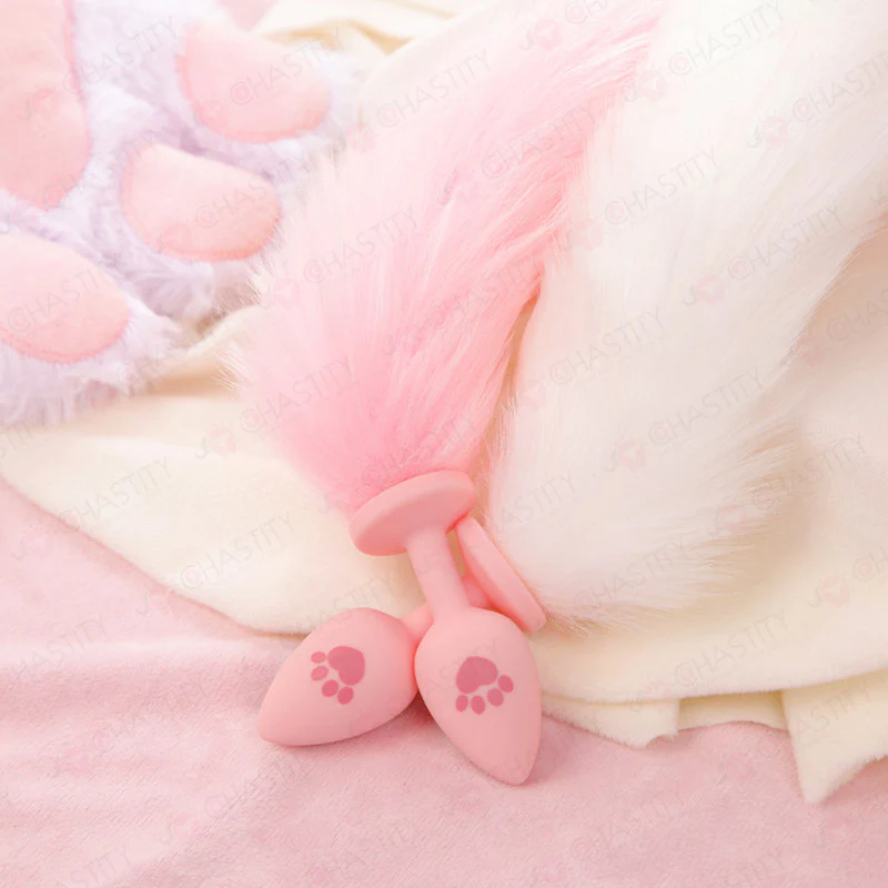 Silicone Cute Butt Plug With Tail - Image 4