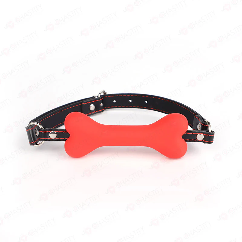 Silicone Dog Bone Gag - Image 2