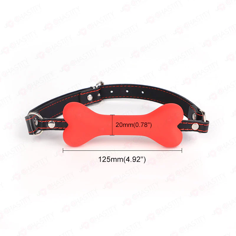 Silicone Dog Bone Gag - Image 4