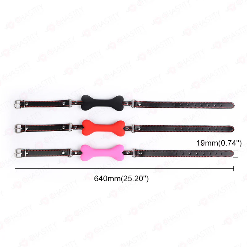 Silicone Dog Bone Gag - Image 5