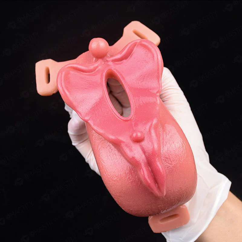 Silicone Sissy Chastity Toy - Image 10