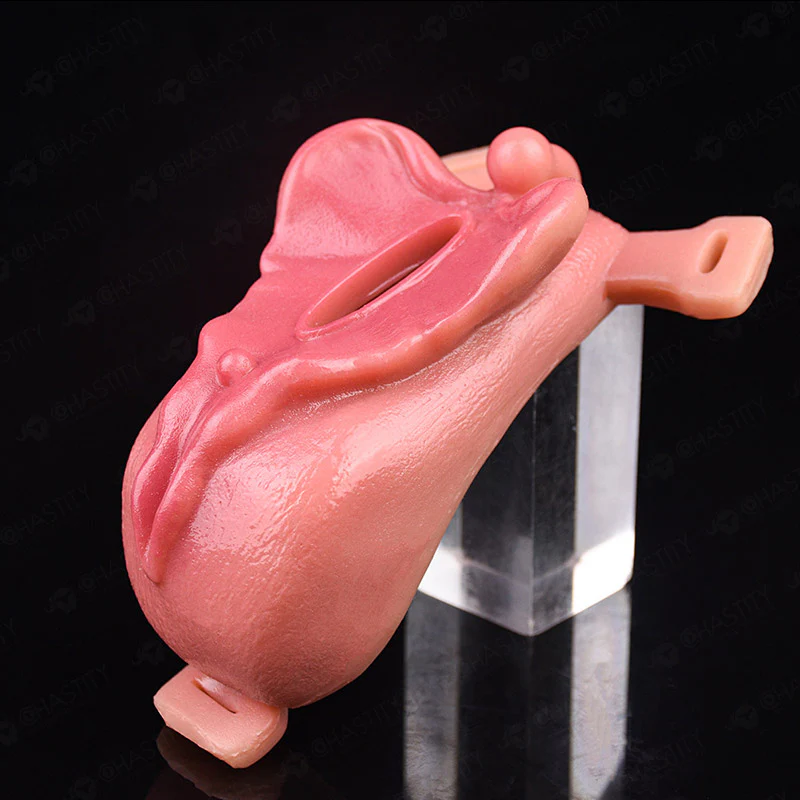 Silicone Sissy Chastity Toy - Image 3