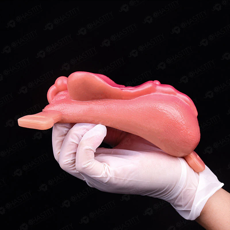 Silicone Sissy Chastity Toy - Image 9