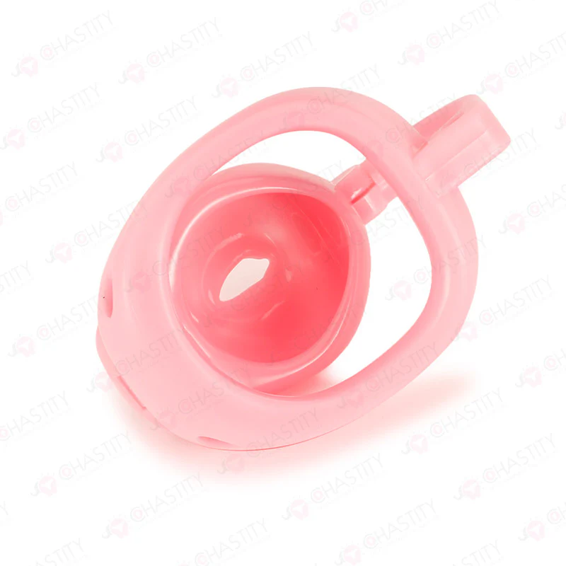 Sissy Clit Cock Cage With Ball Separator - Image 2