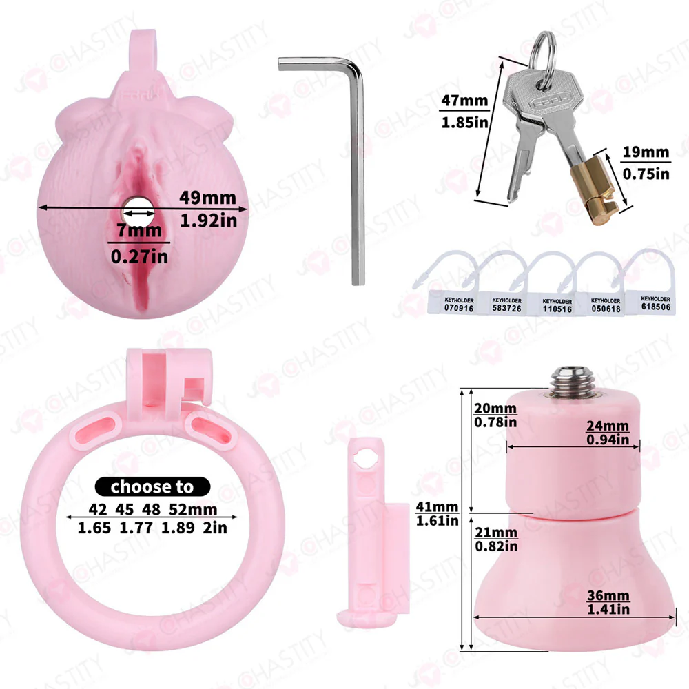 Sissy Clitoris Chastity Trans - Image 3