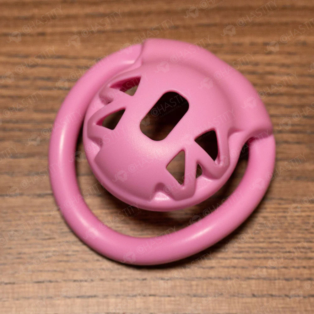 Sissy Pink Concealable Public Chastity Cage - Image 12
