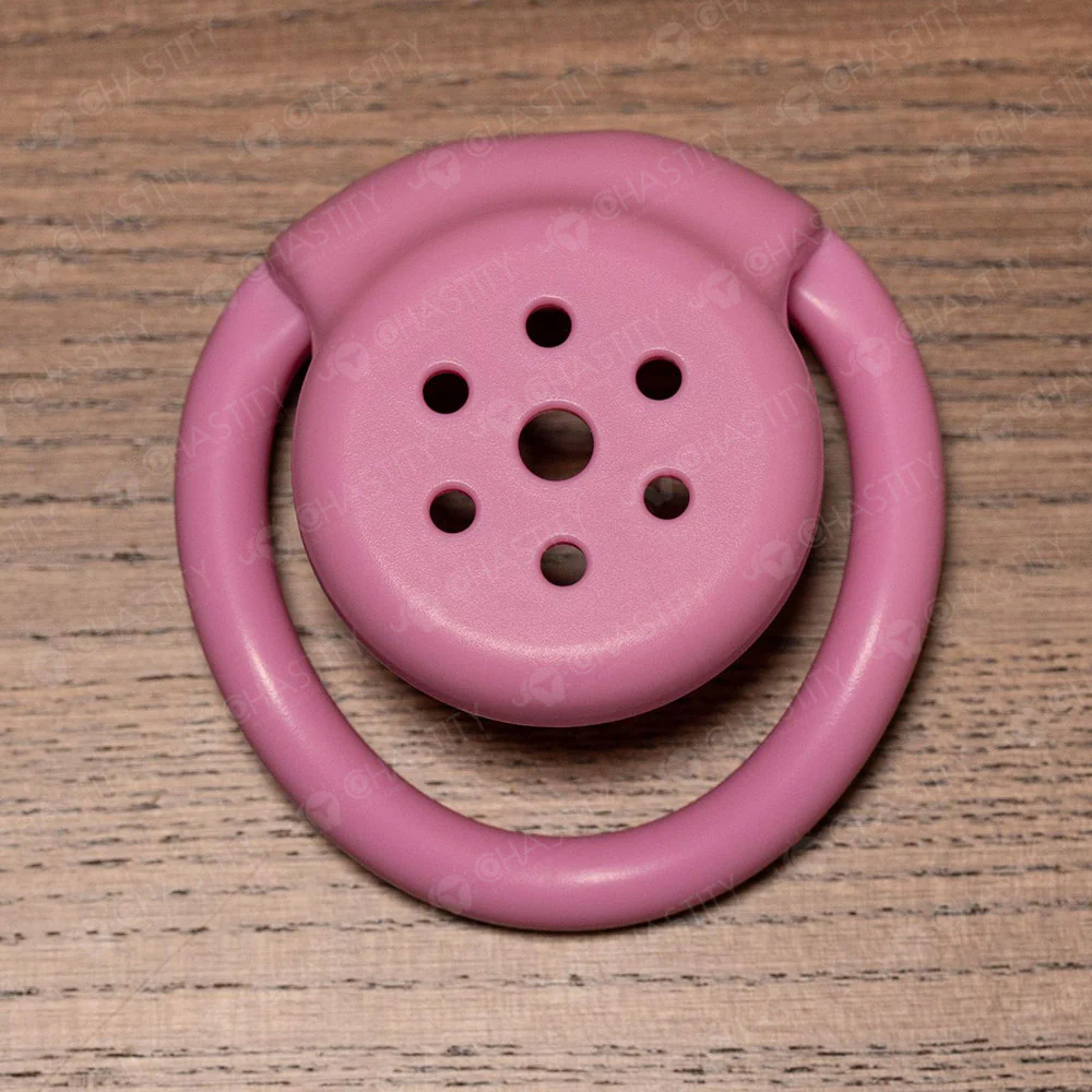 Sissy Pink Concealable Public Chastity Cage - Image 14