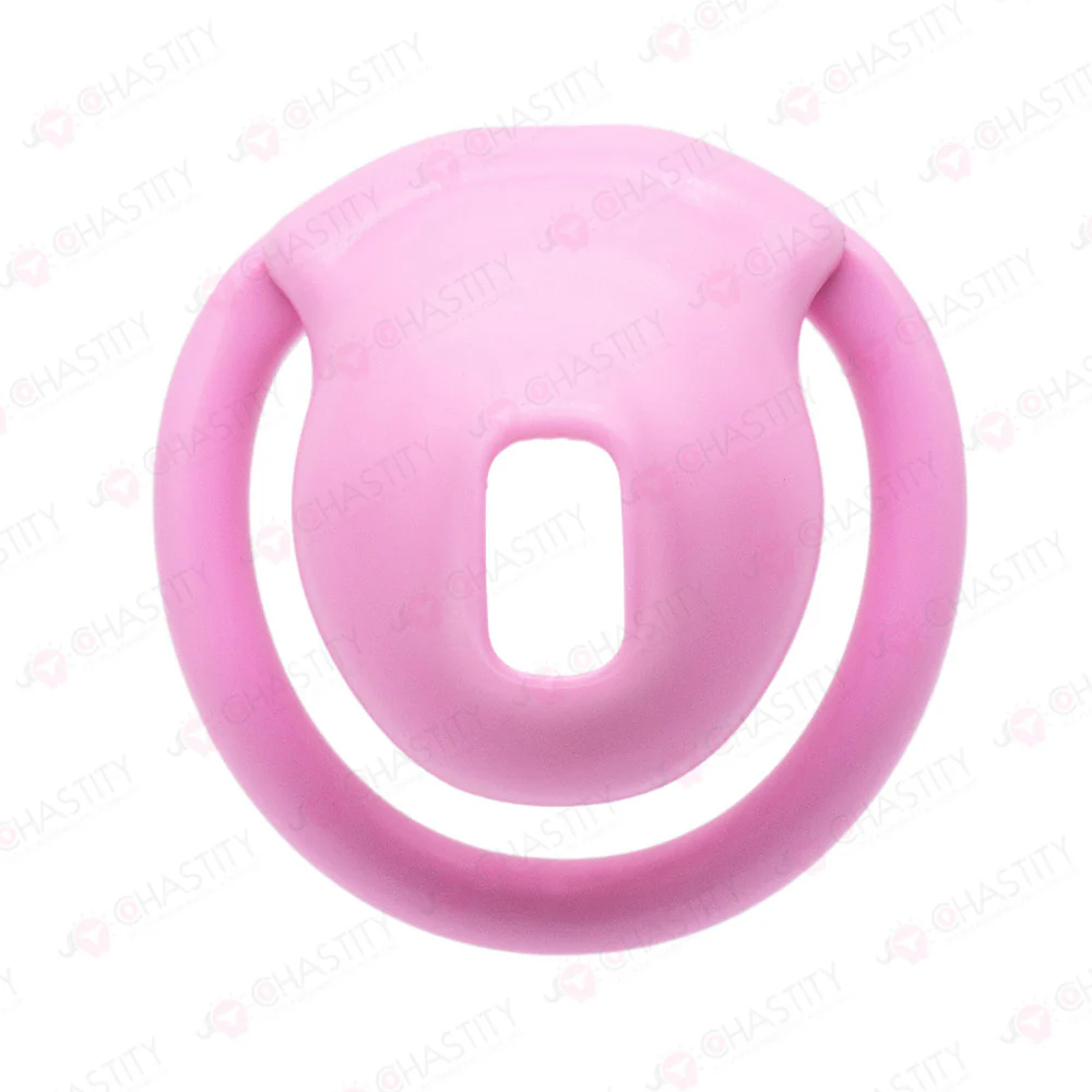 Sissy Pink Concealable Public Chastity Cage - Image 5