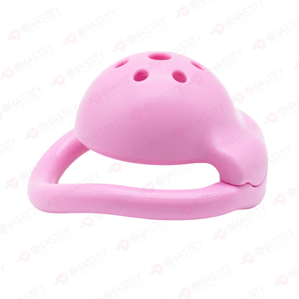 Sissy Pink Concealable Public Chastity Cage - Image 8