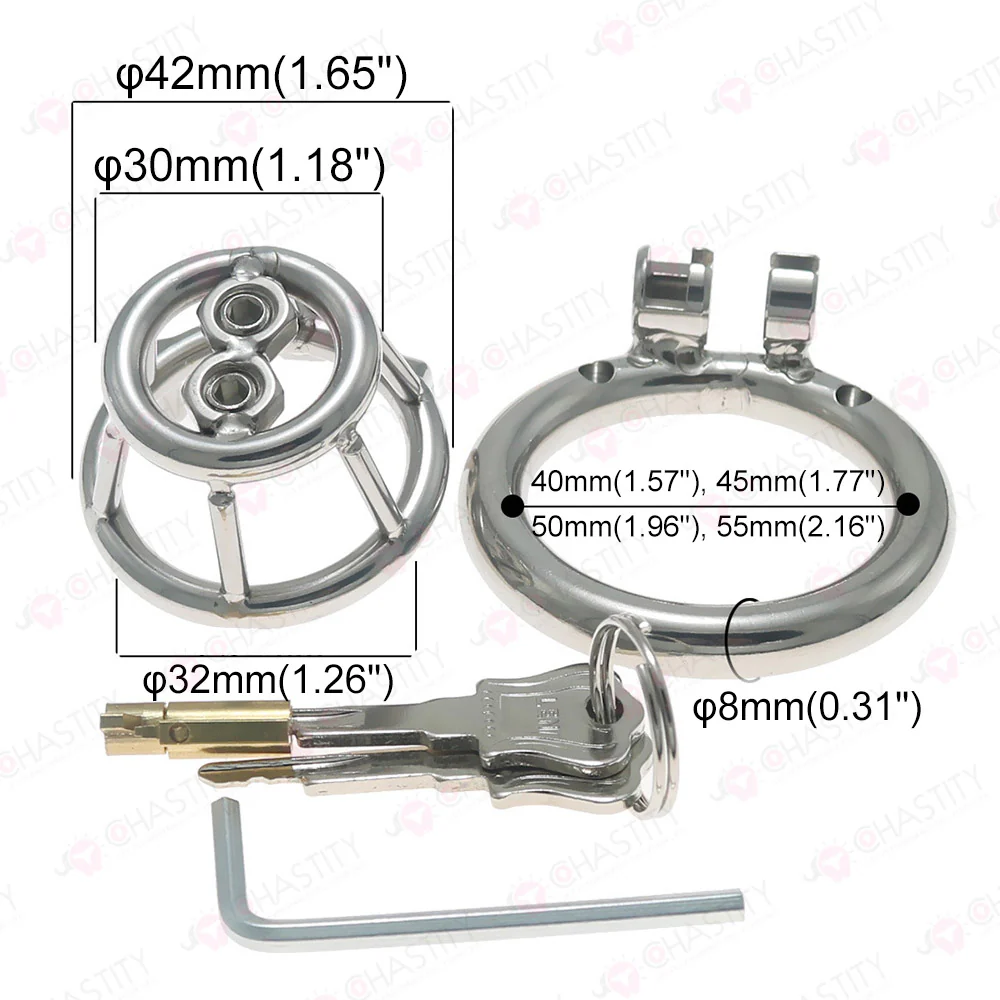 Small Spiked Chastity Sentence - Image 3