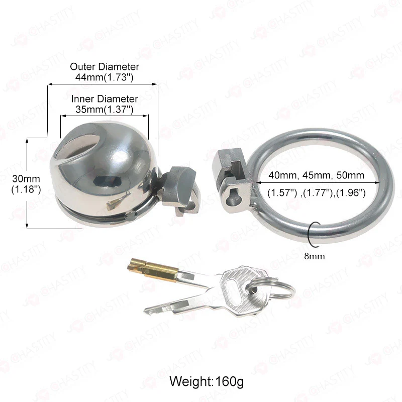 Small Steel Chastity Tool - Image 3