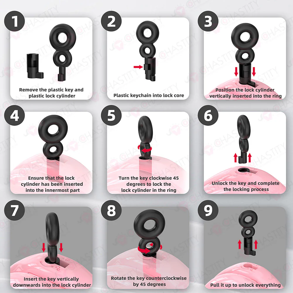 Soft Clitty Chastity Cage (Magnetic Lid) - Image 17