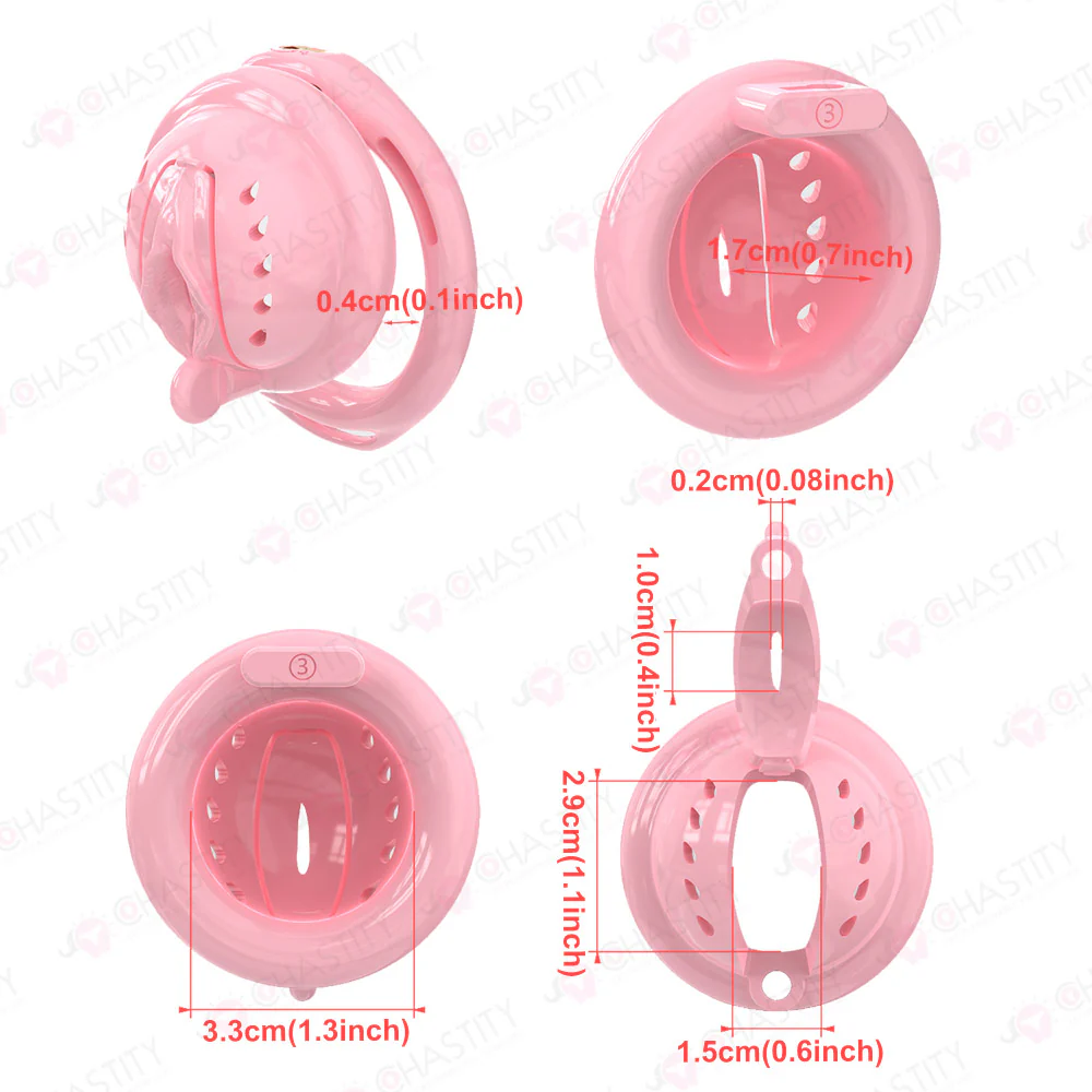 Soft Clitty Chastity Cage (Magnetic Lid) - Image 4