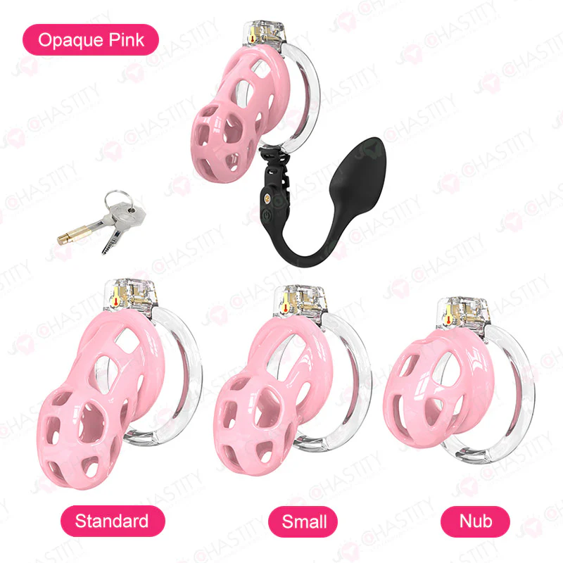 Soft Male Chastity With Remote Controlled Butt Plug - Image 6