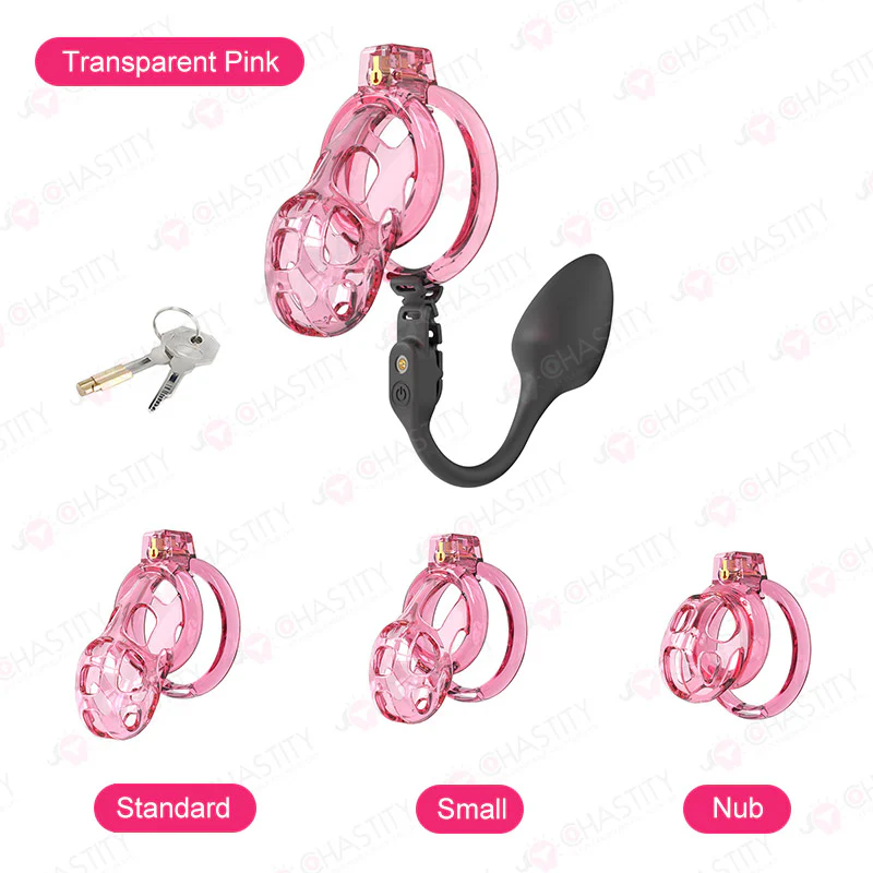 Soft Male Chastity With Remote Controlled Butt Plug - Image 8