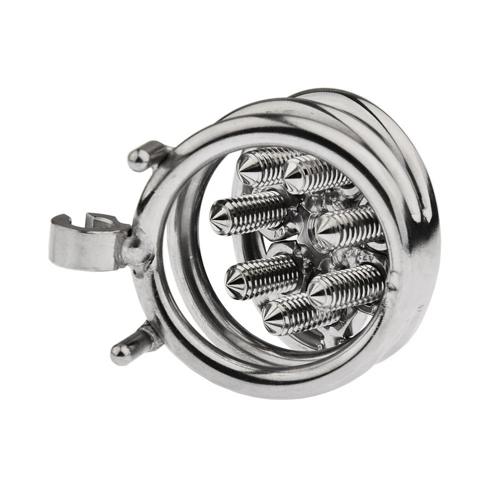 Spiked Extreme Male Chastity Punishment - Image 2