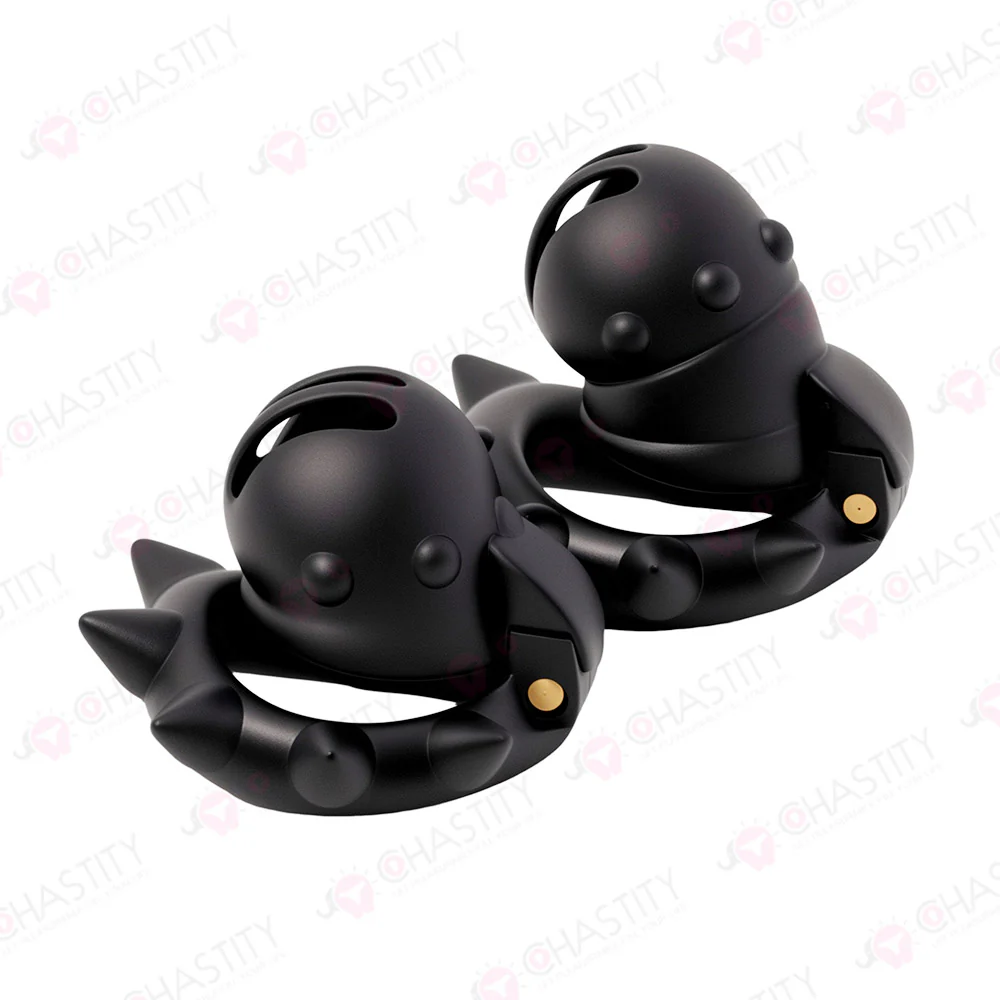 Spiked Shackle For Chastity Prisoner - Image 4