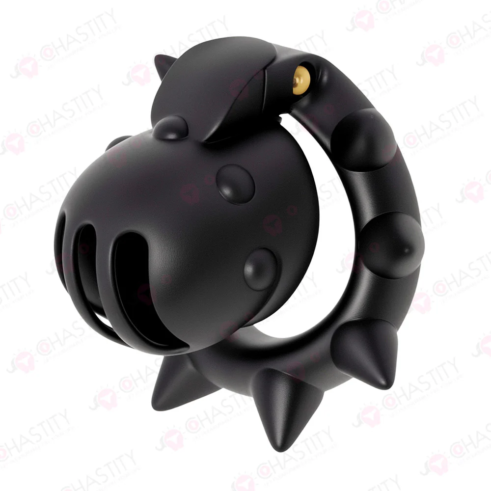 Spiked Shackle For Chastity Prisoner - Image 5
