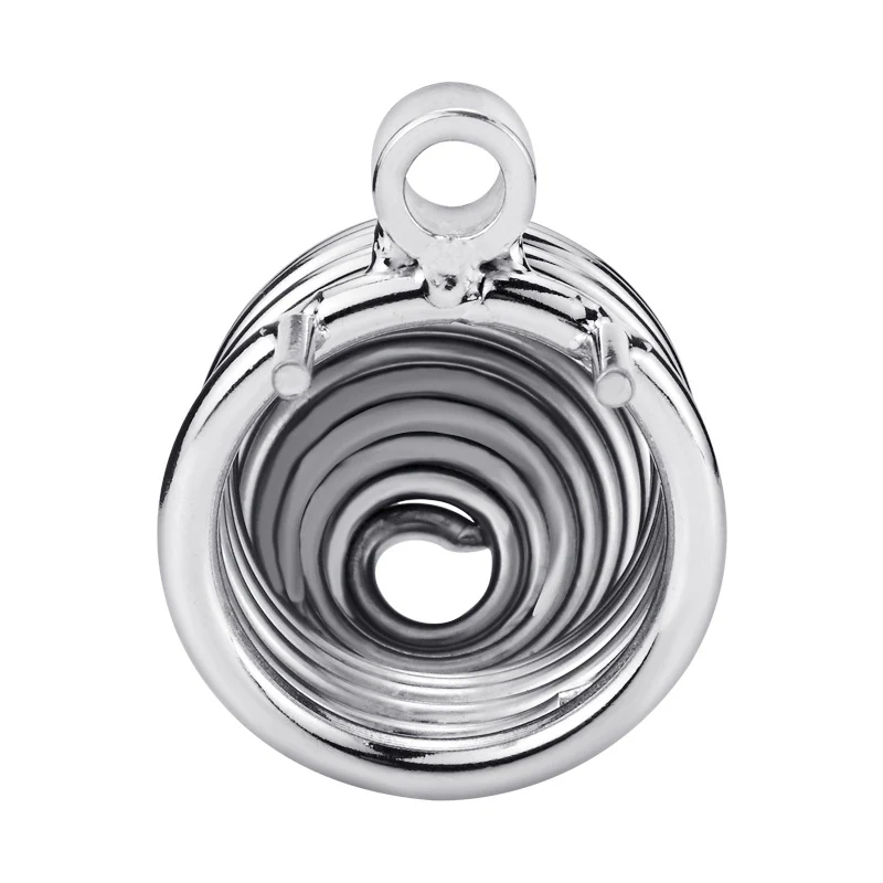 Spiral Chastity Cage (3 Rings) - Image 4